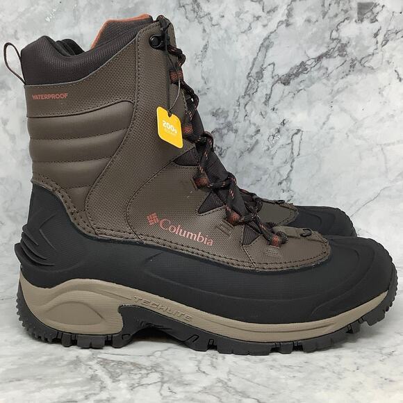 Columbia Size 14 Cordovan Rusty Bugaboot III Boots Waterproof Leather BR7-9 - Picture 3 of 10